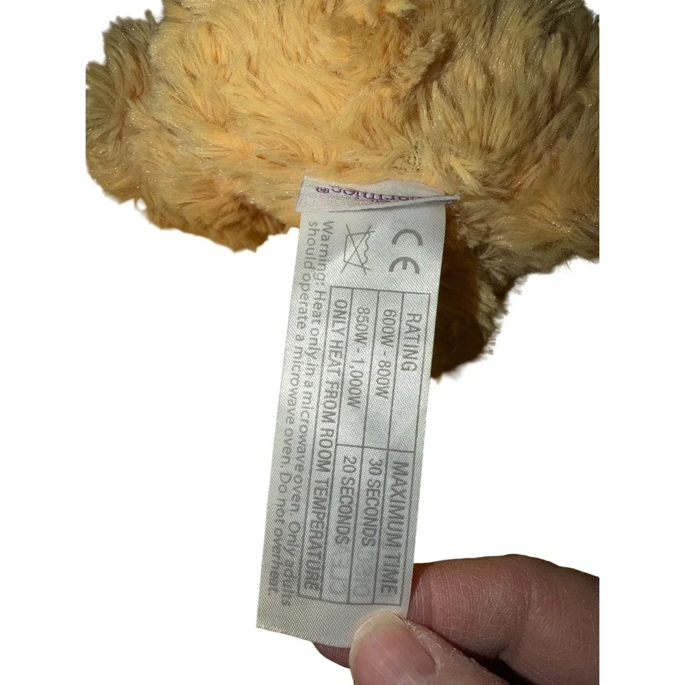 Warmies Golden Lab‎ Puppy Plush Unisex Small Tan Excellent Microwavable Weighted